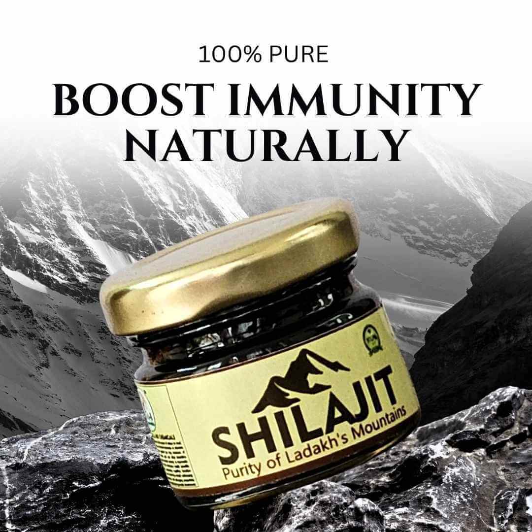 100% Pure Ladakhi Shilajit – Premium Himalayan Resin 20g