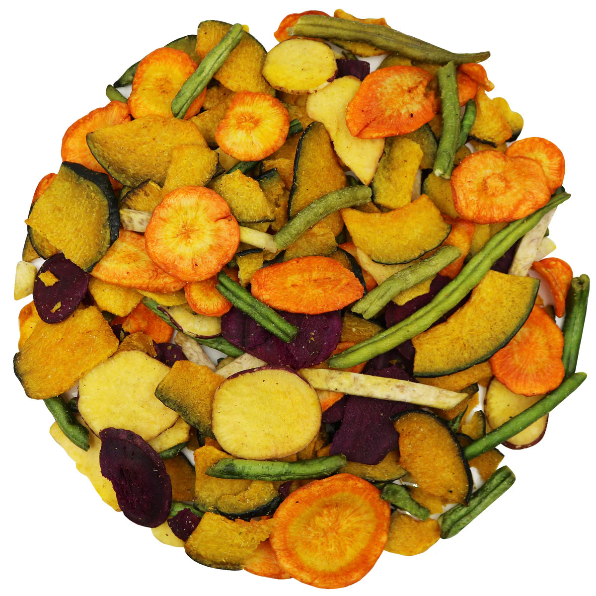 Dried Vegetable Chips Crunchy