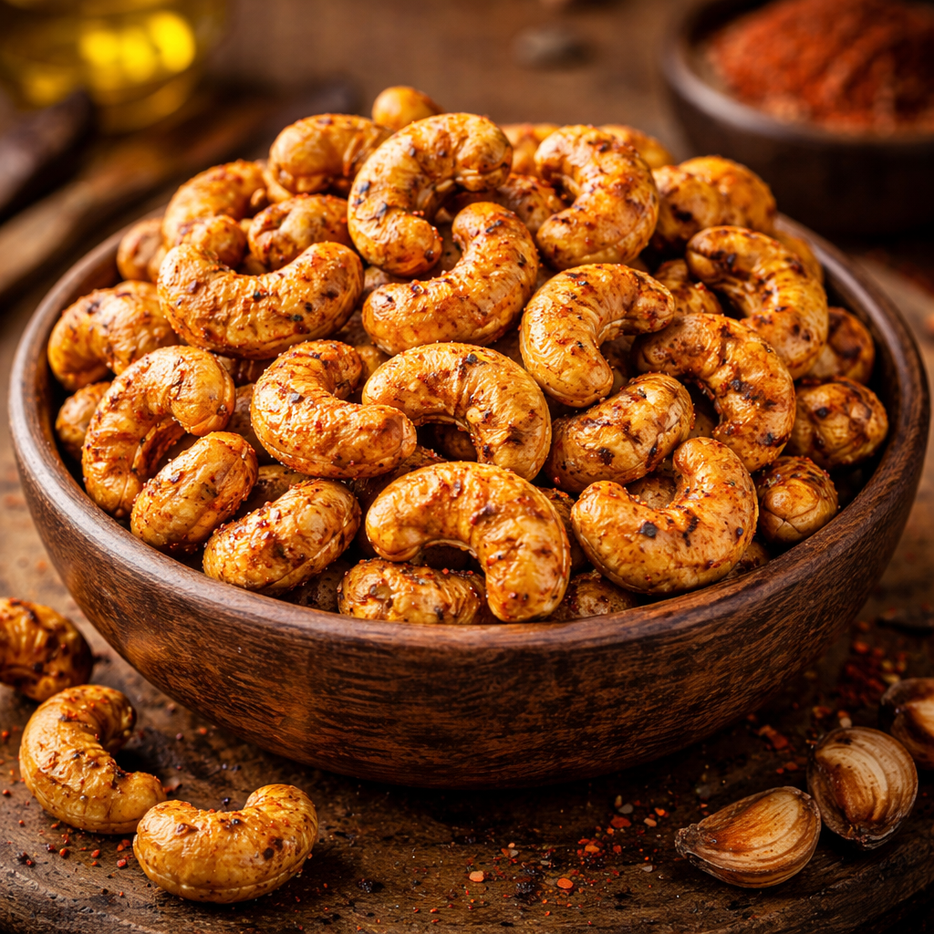 Masala Kaju (Desi Ghee)