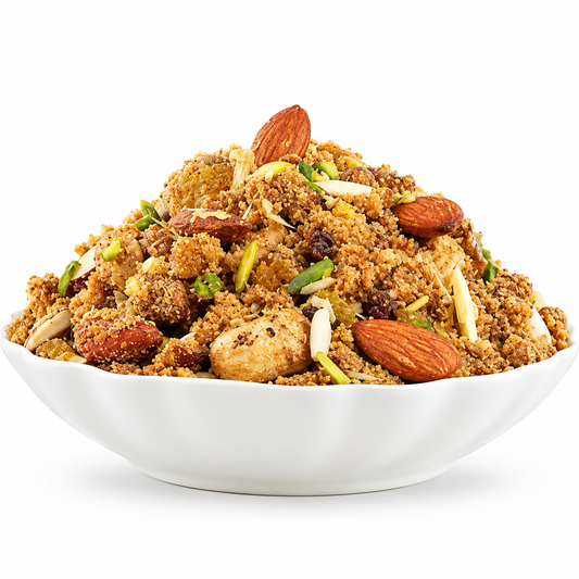Amritsari Special Dry Fruit Panjeeri 1kg (Desi Ghee)